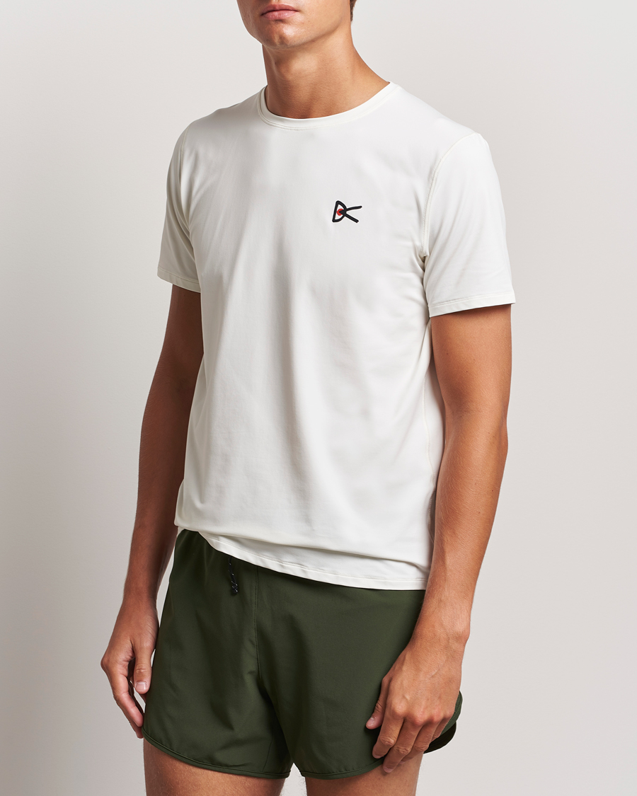 Herren | T-Shirts | District Vision | Lightweight Short Sleeve T-Shirt Lunar White
