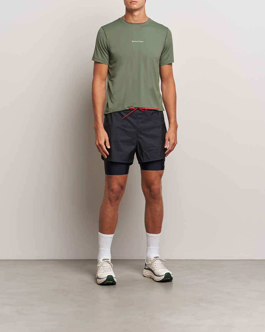 Herren | T-Shirts | District Vision | Ultralight Aloe Short Sleeve Sage