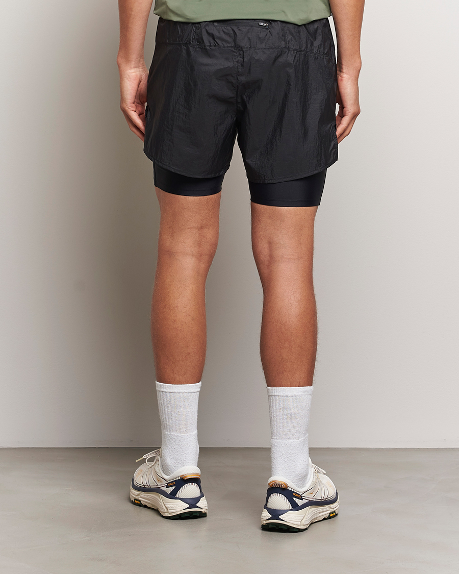 Herren | Shorts | District Vision | Ripstop Layered Trail Shorts Black