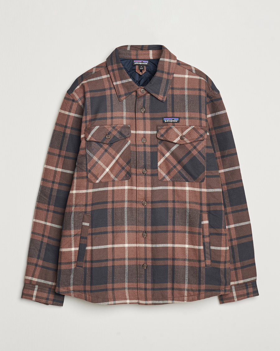 Herren | Hemden | Patagonia | Lightweigt Insulated Fjord Flannel Shirt Brown