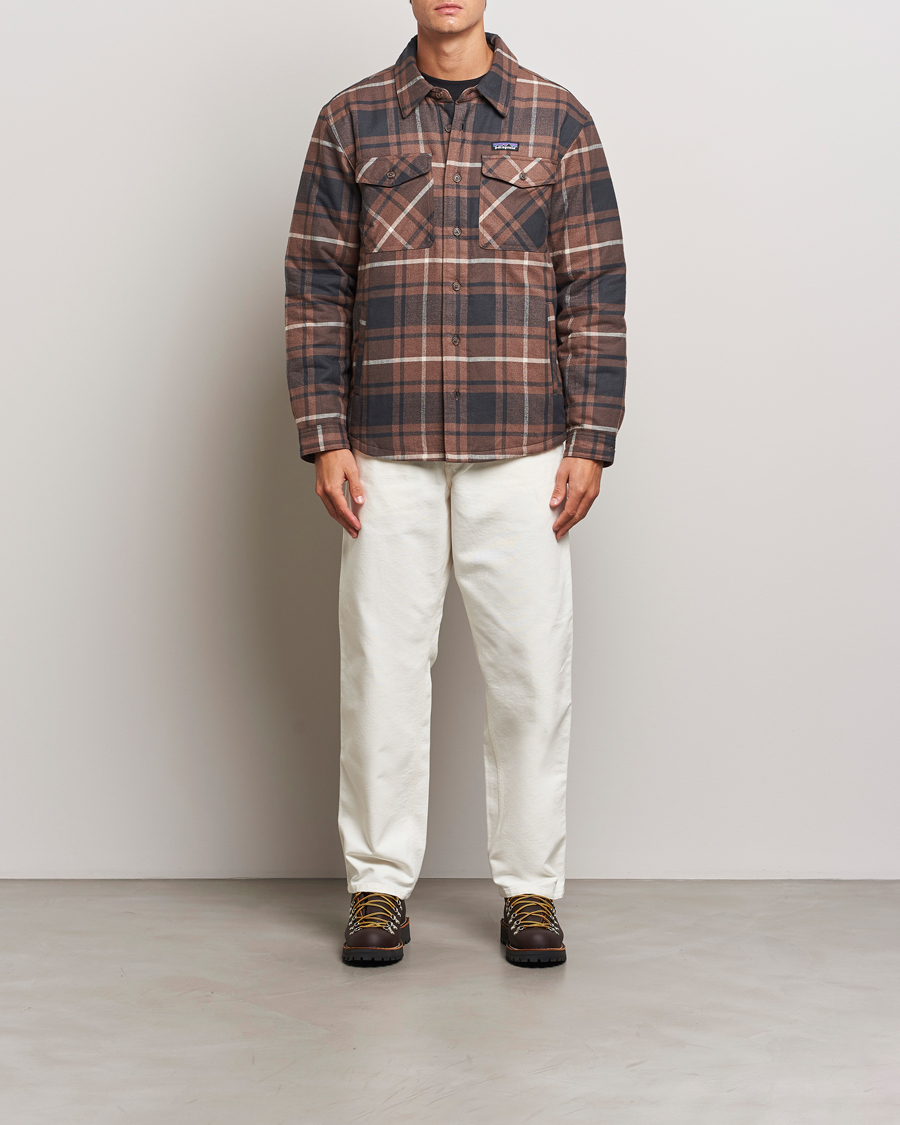 Herren | Hemden | Patagonia | Lightweigt Insulated Fjord Flannel Shirt Brown