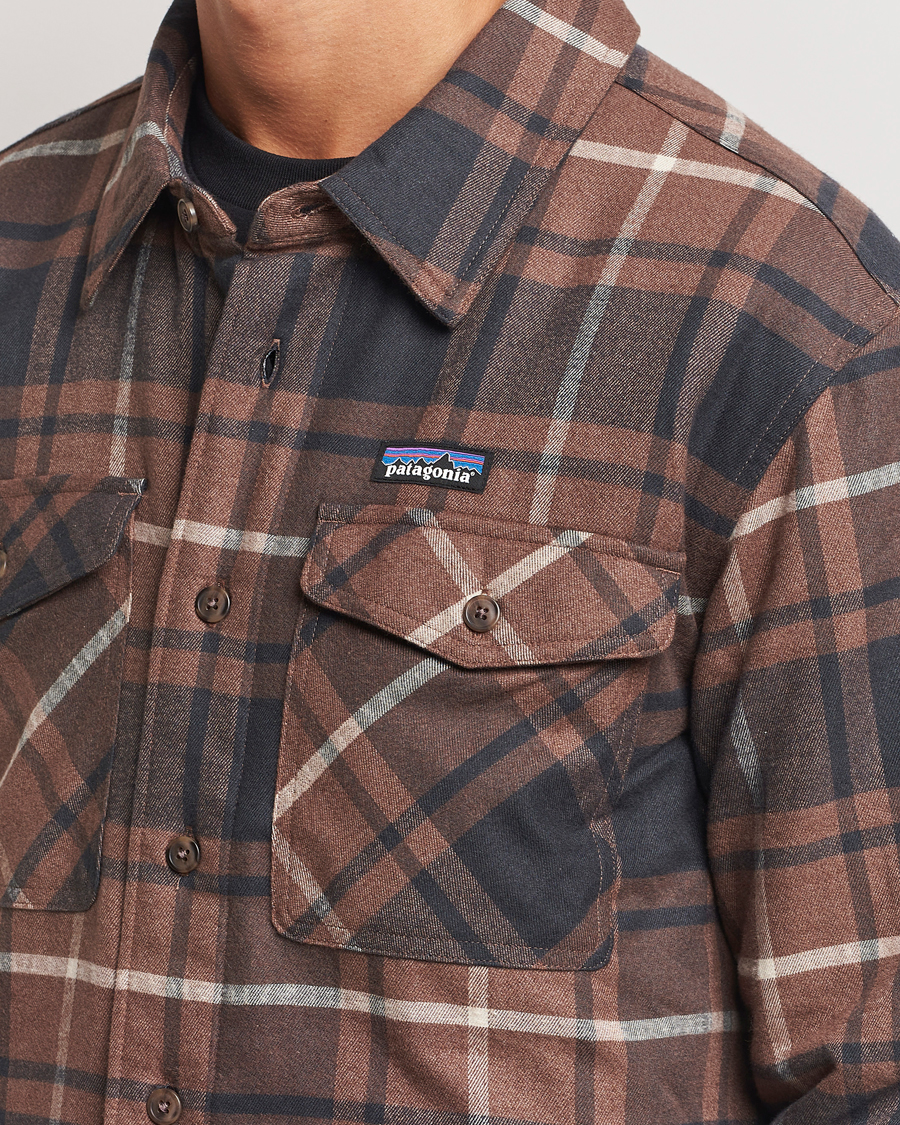 Herren | Hemden | Patagonia | Lightweigt Insulated Fjord Flannel Shirt Brown