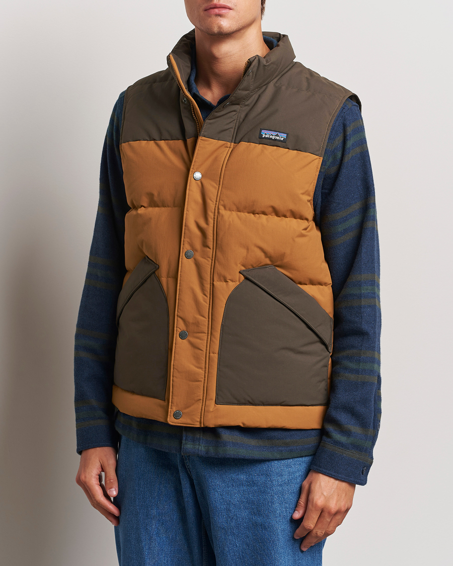 patagonia ダウンベスト ブラウン⭐︎XL Mit Kapuze Herren Herren Steppweste Xl Patagonia Downdrift Vest