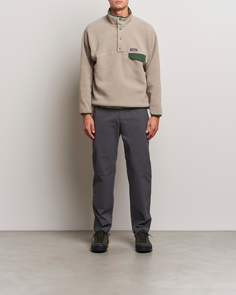Herren | Pullover | Patagonia | Synch Snap T Half Zip Fleece Seabird Grey