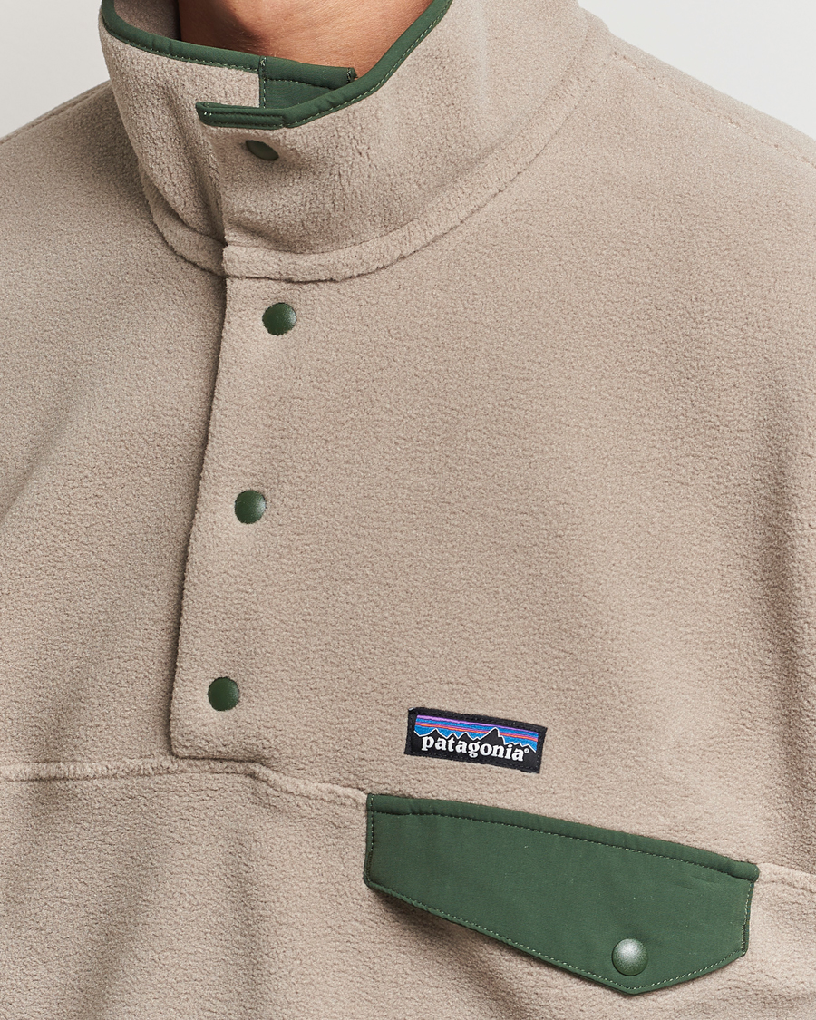 Herren | Pullover | Patagonia | Synch Snap T Half Zip Fleece Seabird Grey