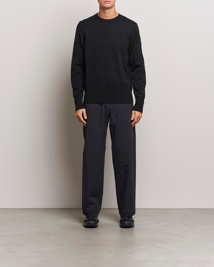 Herren | Pullover | Canada Goose Black Label | Canada Goose Rosseau Crew Neck Black