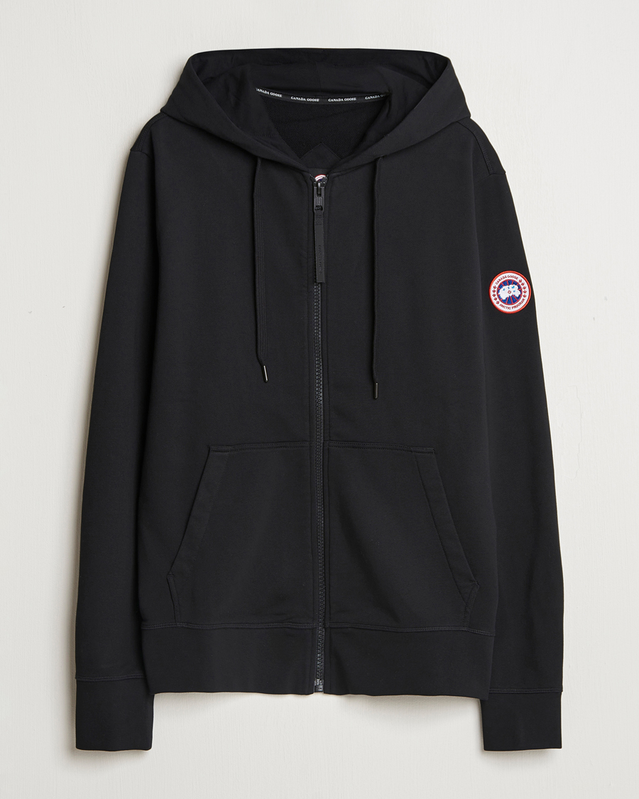 Herren | Pullover | Canada Goose | Huron Full Zip Hoodie Black