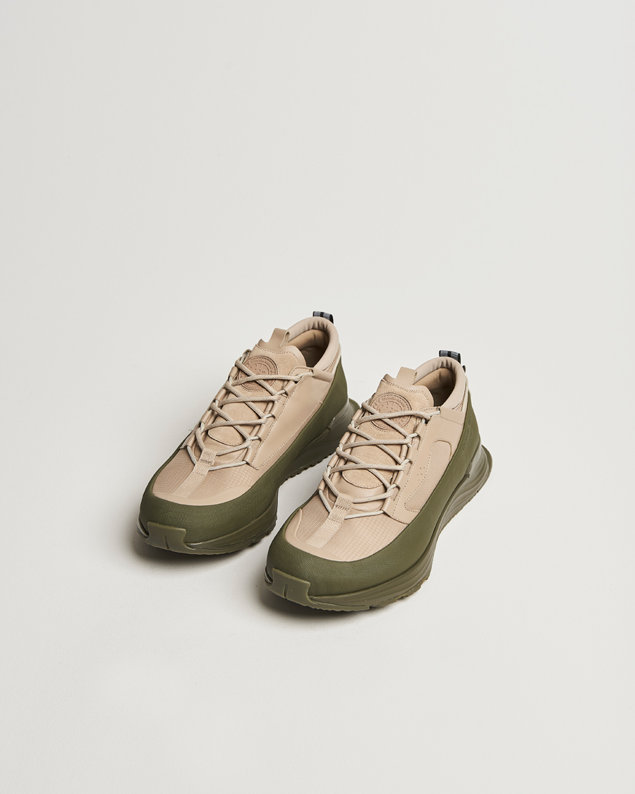 Herren | Canada Goose Glacier Trail Sneaker Tan/Military Green | Canada Goose | Glacier Trail Sneaker Tan/Military Green