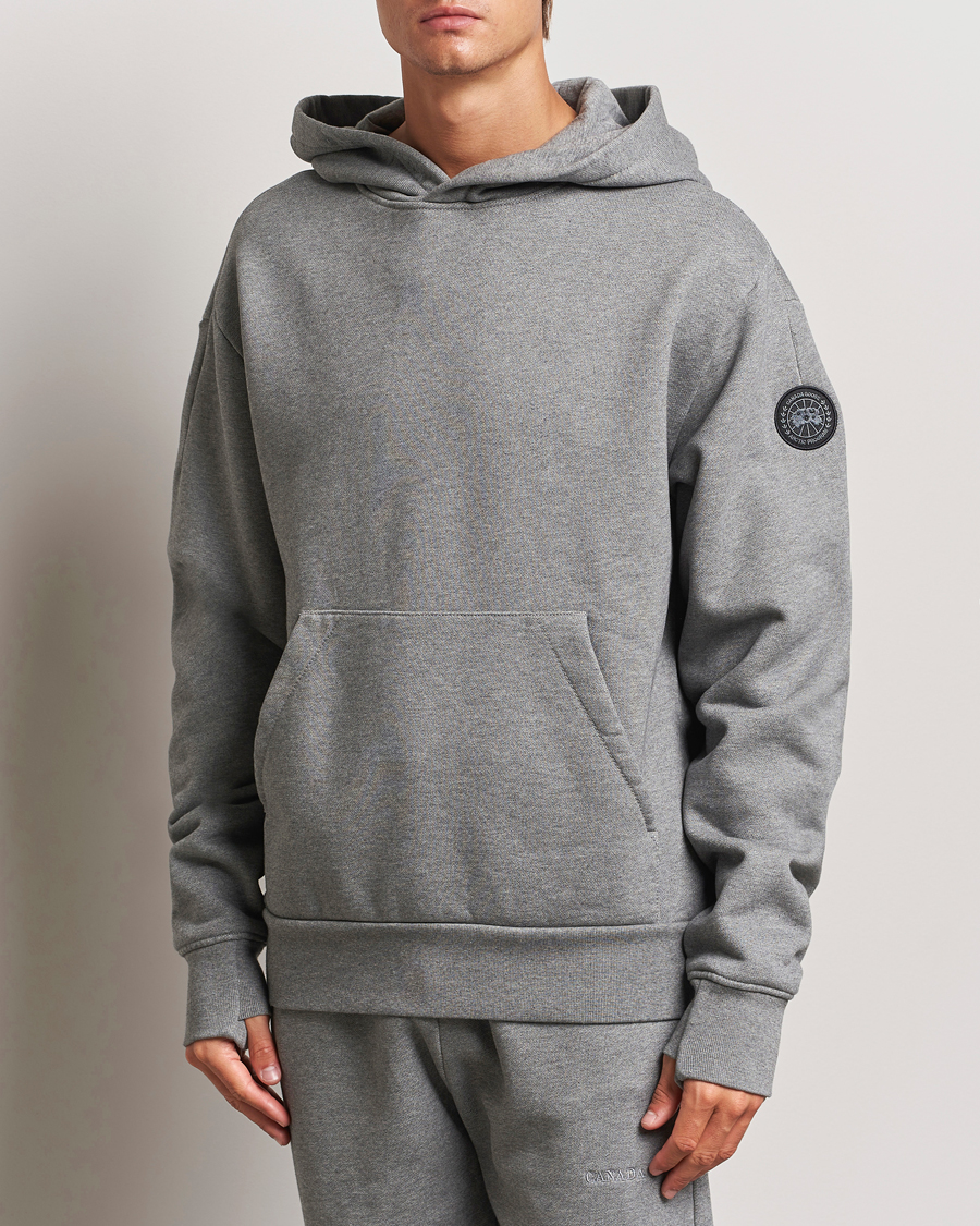 Herren | Pullover | Canada Goose Black Label | Tobermory Heavyweight Hoody Stone Heather