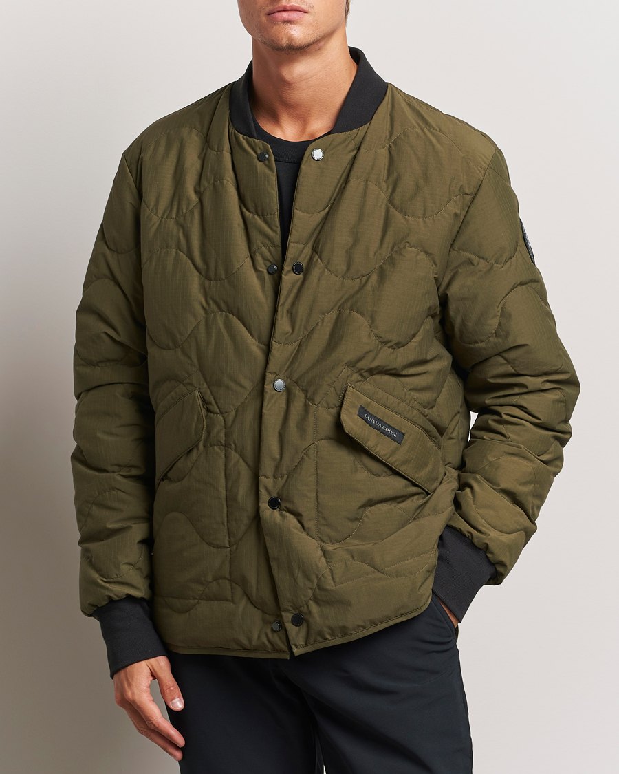 Herren | Jacken | Canada Goose Black Label | Boswell Reversible Jacket Military Green