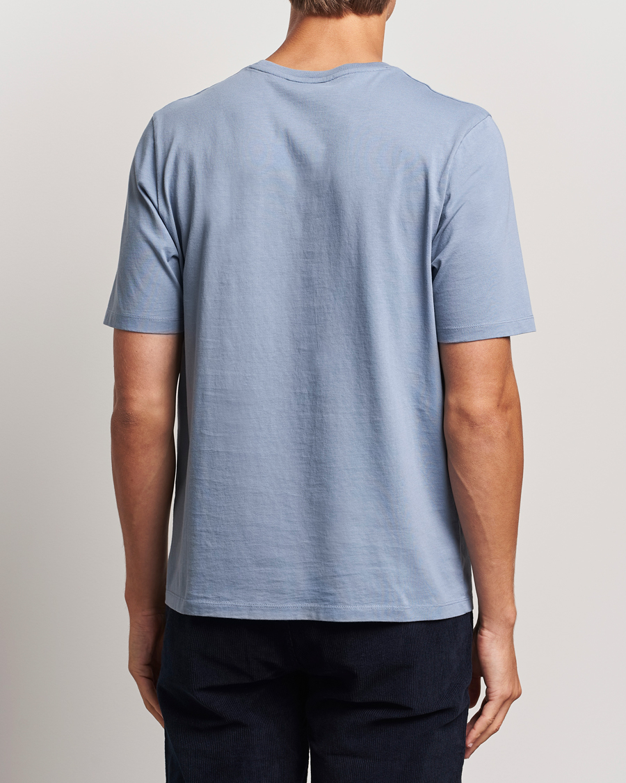 Herren | T-Shirts | Maison Kitsuné | Fox Head T-Shirt Moonlight Blue