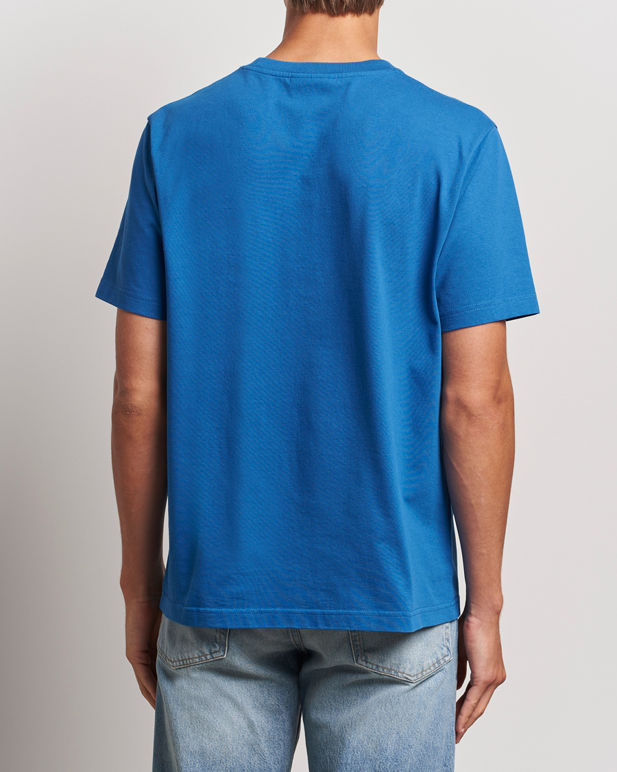 Herren | T-Shirts | Maison Kitsuné | Mini Handwriting T-shirt Celestial Blue