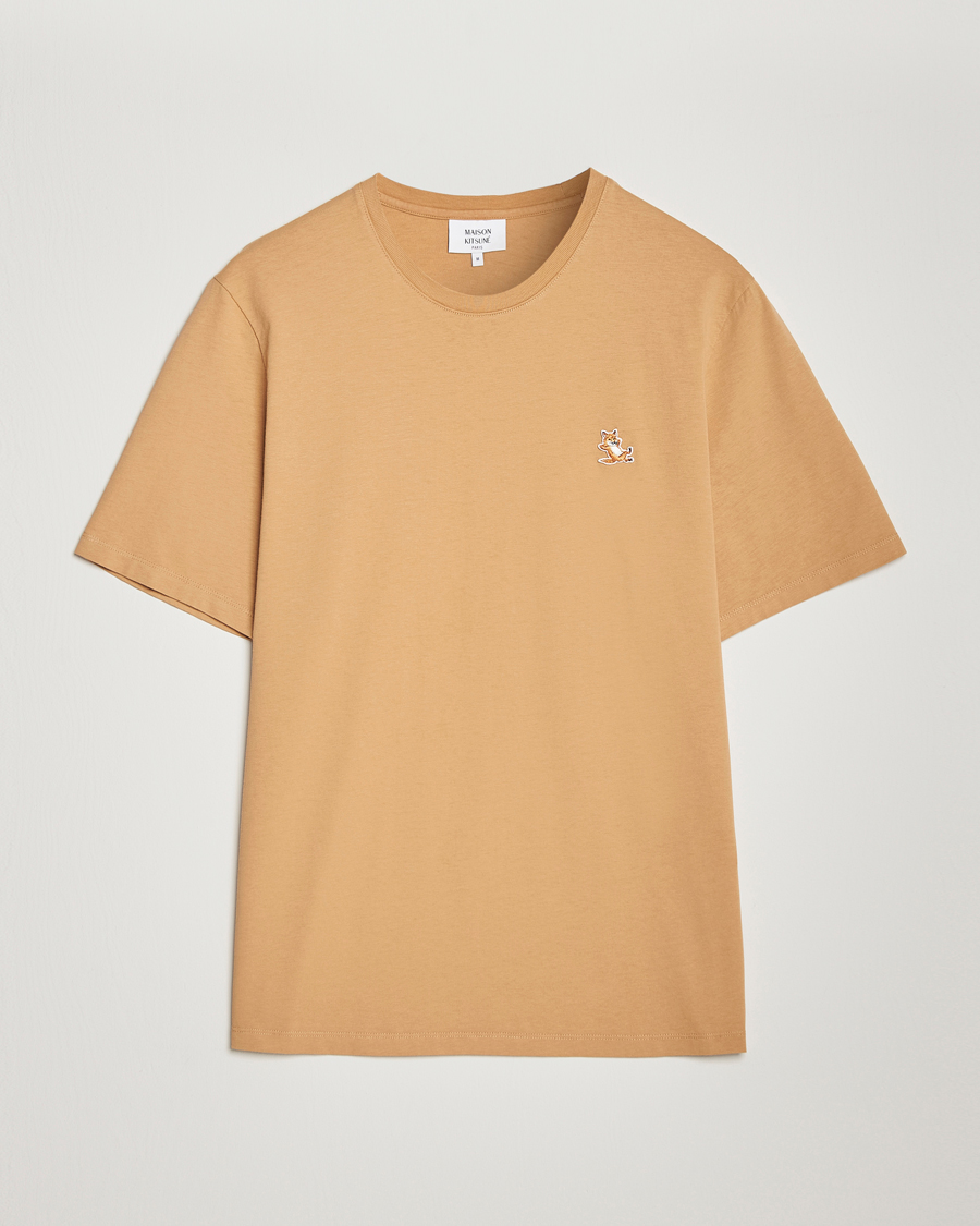 Herren | T-Shirts | Maison Kitsuné | Chillax Fox T-Shirt Chamomile Beige