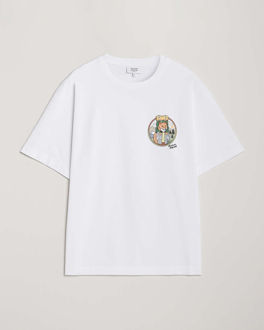 Herren | T-Shirts | Maison Kitsuné | Rambling Fox T-Shirt White