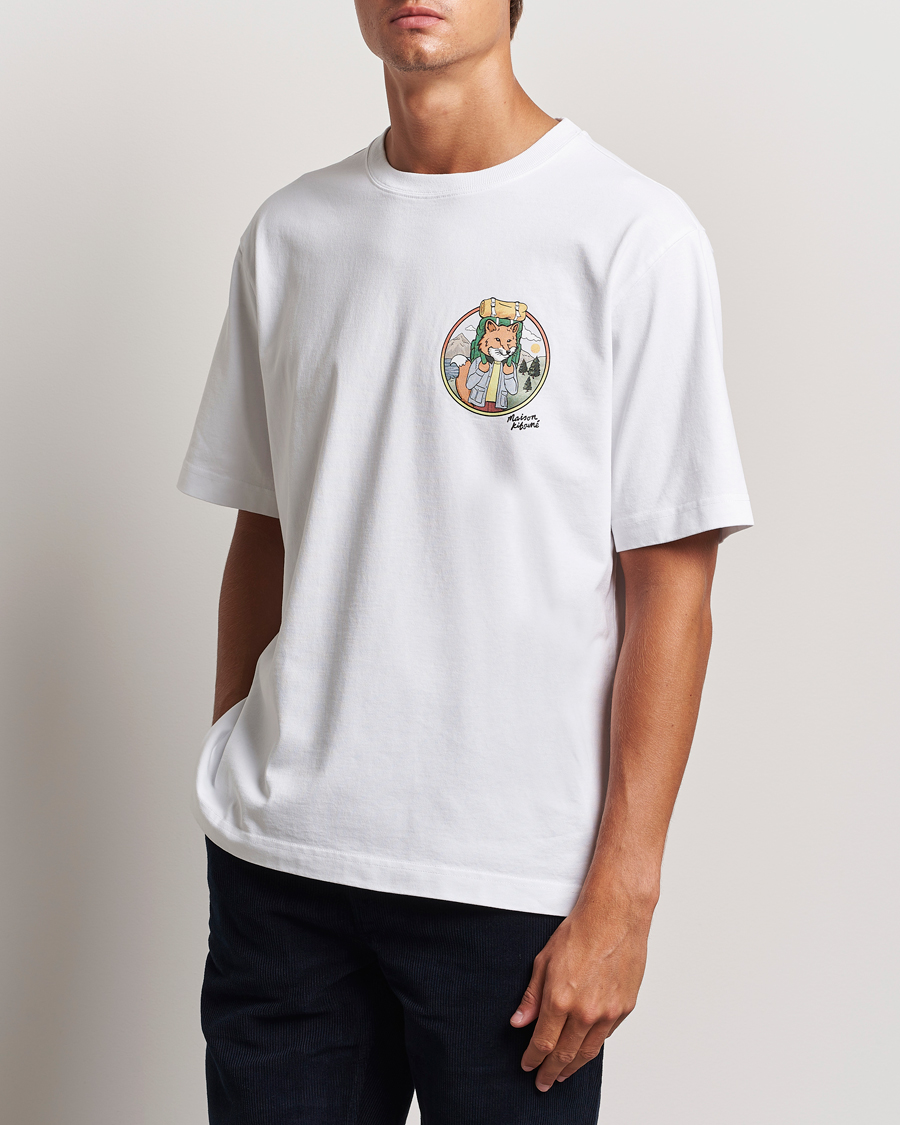 Herren | T-Shirts | Maison Kitsuné | Rambling Fox T-Shirt White