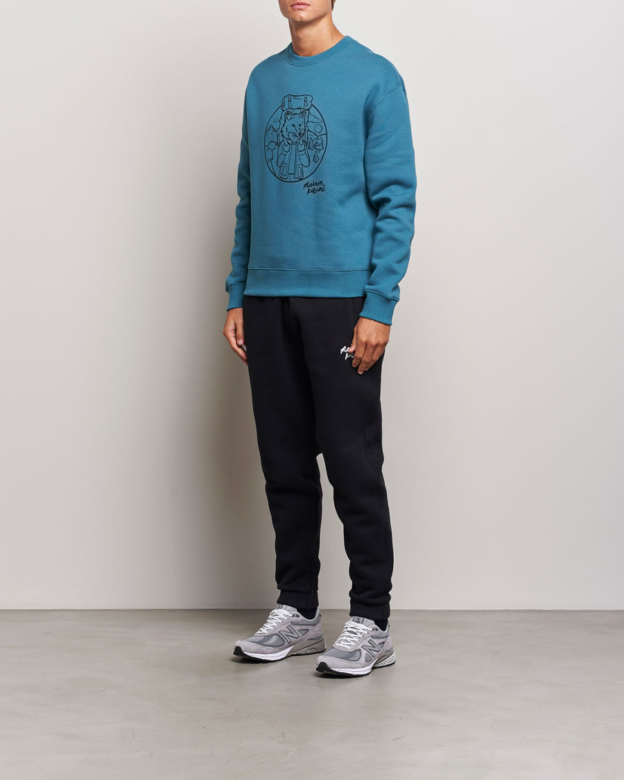 Herren | Hosen | Maison Kitsuné | Mini Handwriting Sweatpants Black