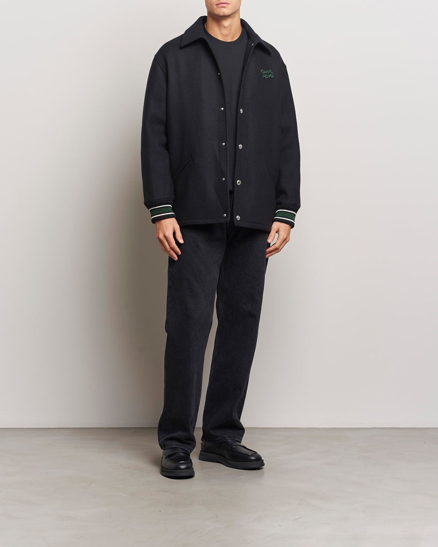 Herren | Jacken | Maison Kitsuné | Varsity Jacket Black