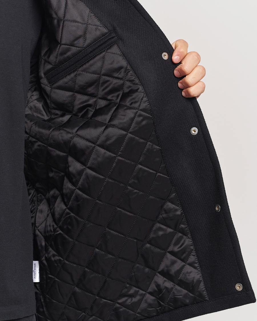 Herren | Jacken | Maison Kitsuné | Varsity Jacket Black