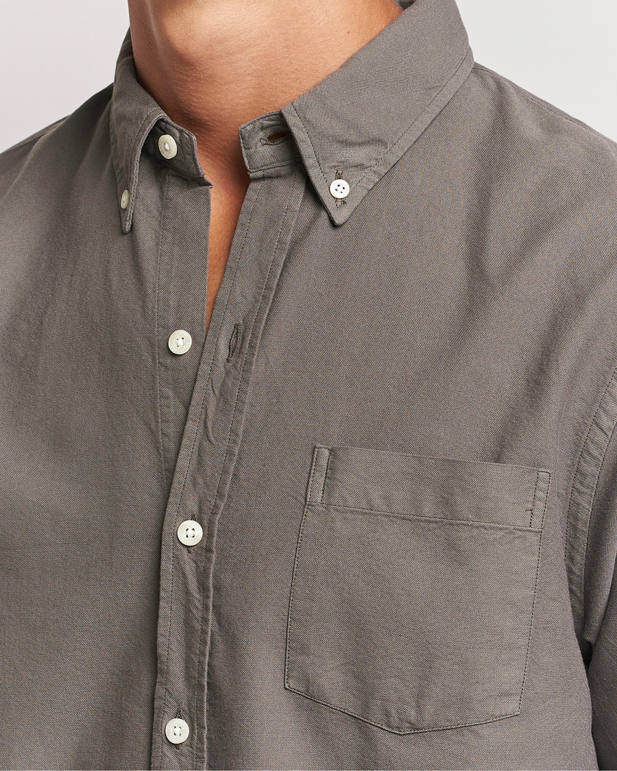 Herren | Hemden | Colorful Standard | Classic Organic Oxford Button Down Shirt Storm Grey