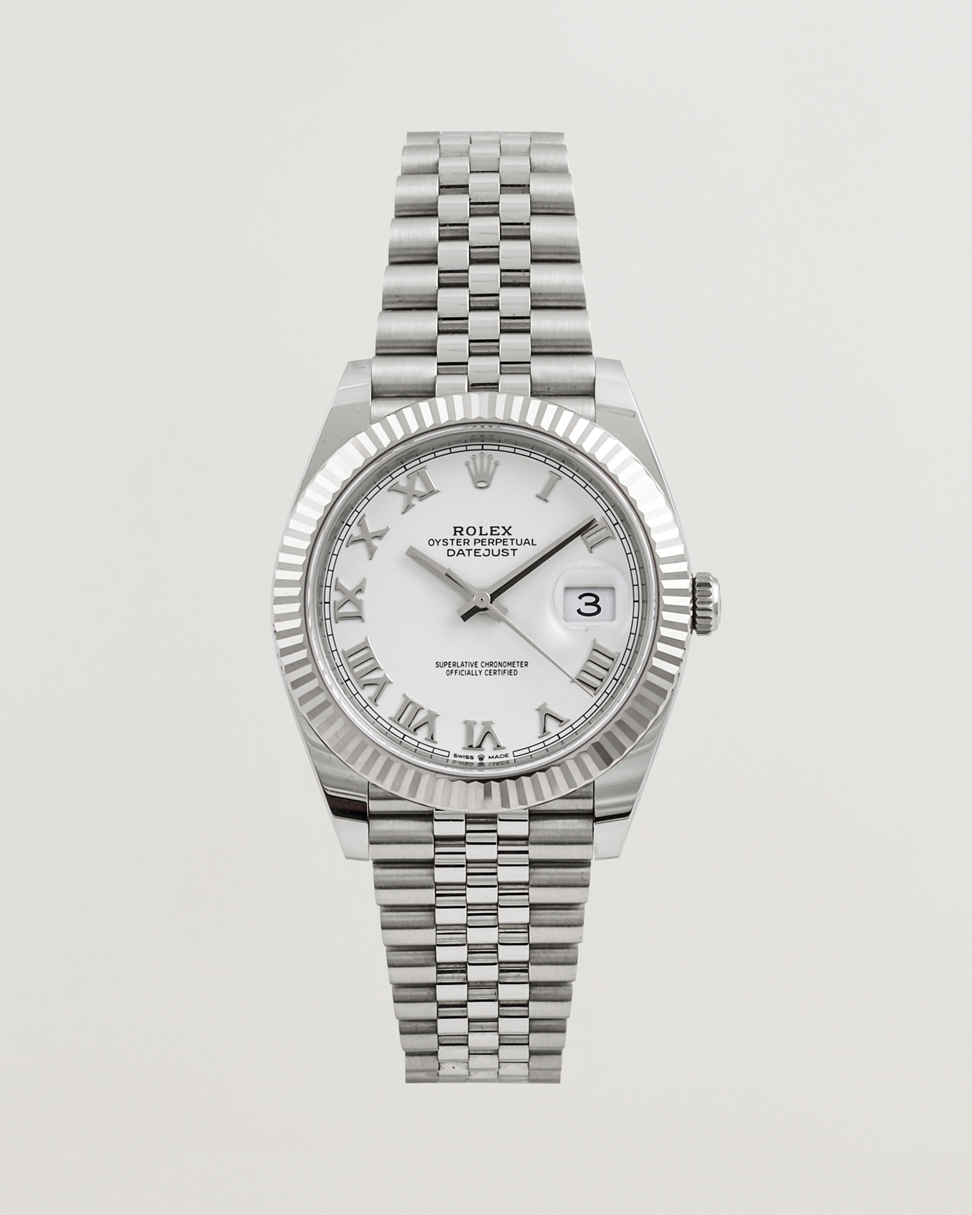 Herren | Rolex Pre-Owned Datejust 41 126334 Silver | Rolex Pre-Owned | Datejust 41 126334 Silver