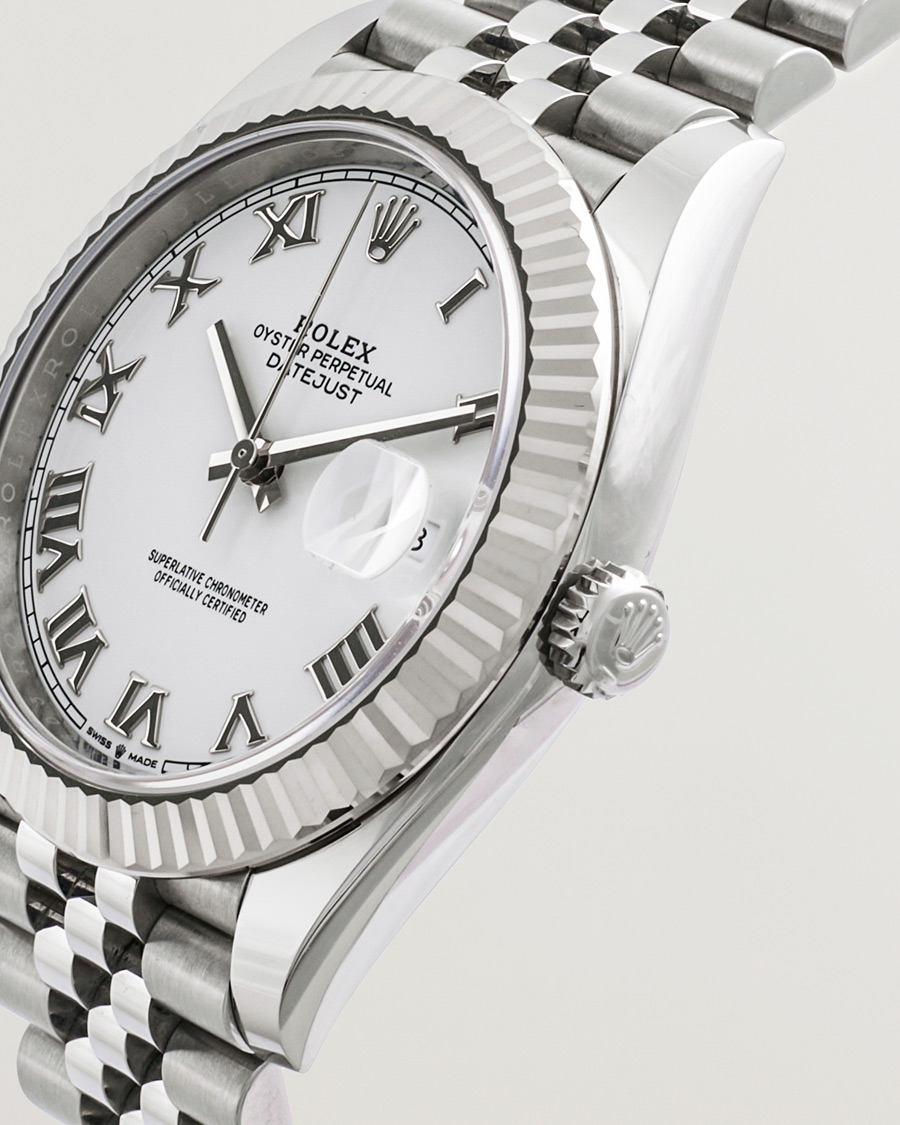 Herren | Rolex Pre-Owned Datejust 41 126334 Silver | Rolex Pre-Owned | Datejust 41 126334 Silver