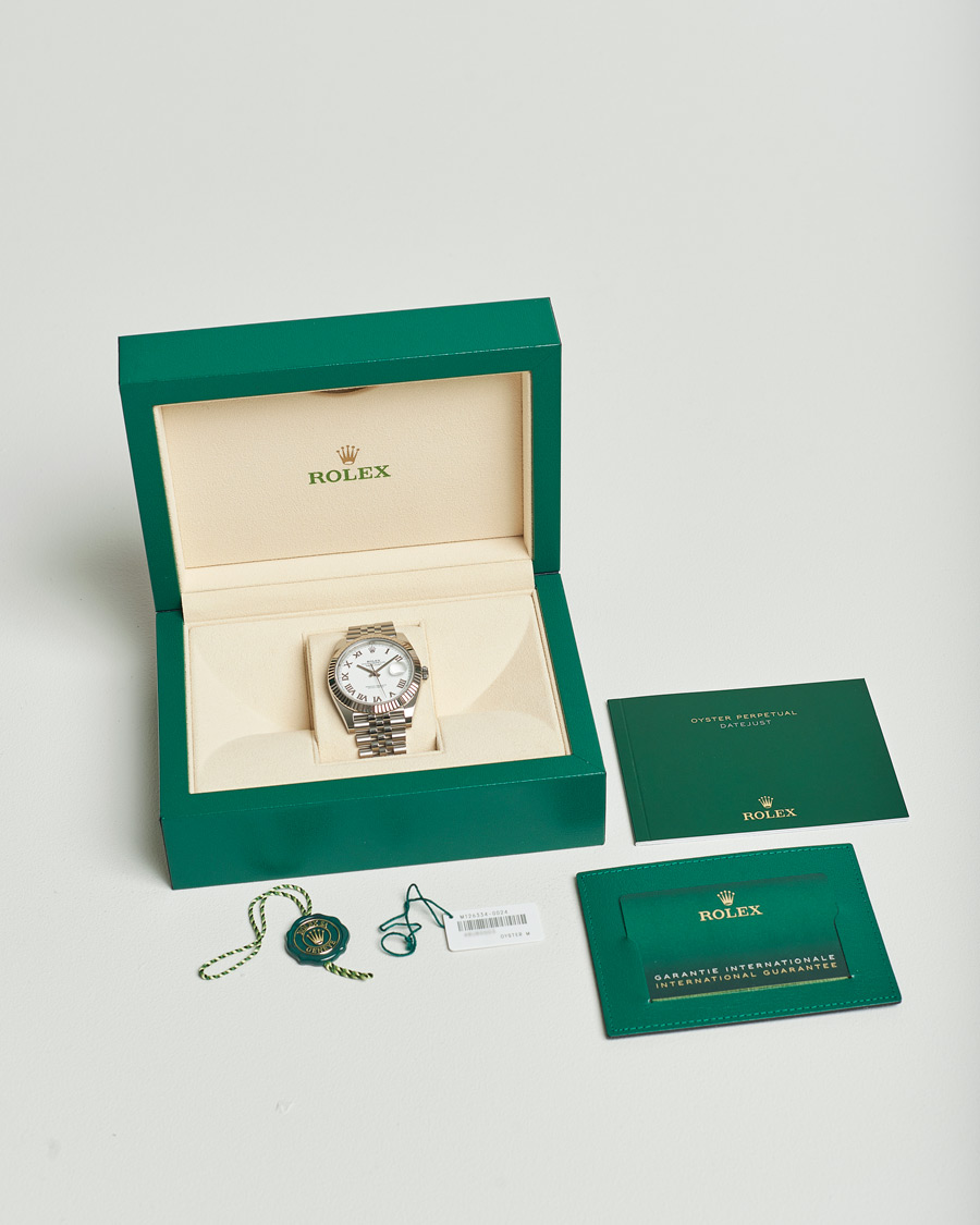 Herren | Rolex Pre-Owned Datejust 41 126334 Silver | Rolex Pre-Owned | Datejust 41 126334 Silver