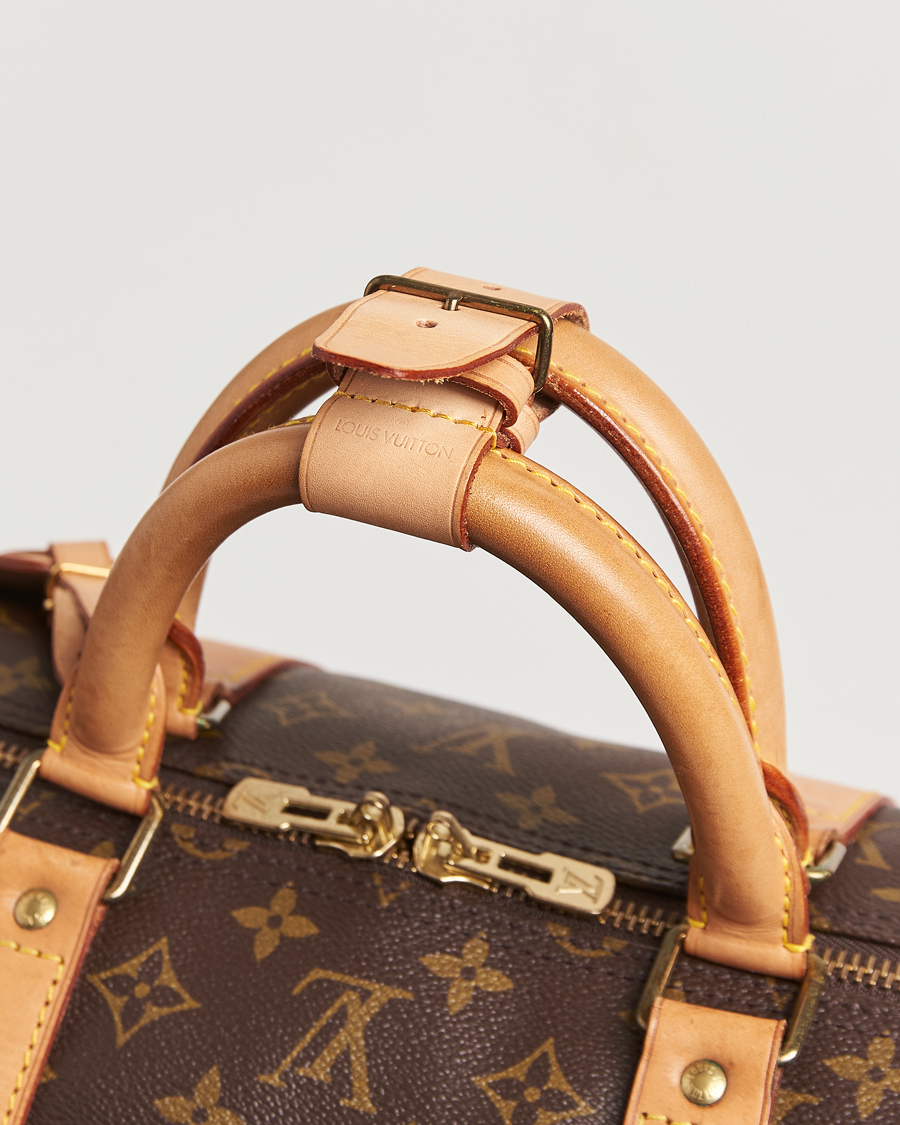 Herren | Louis Vuitton Pre-Owned Keepall 55 Bag Monogram | Louis Vuitton Pre-Owned | Keepall 55 Bag Monogram