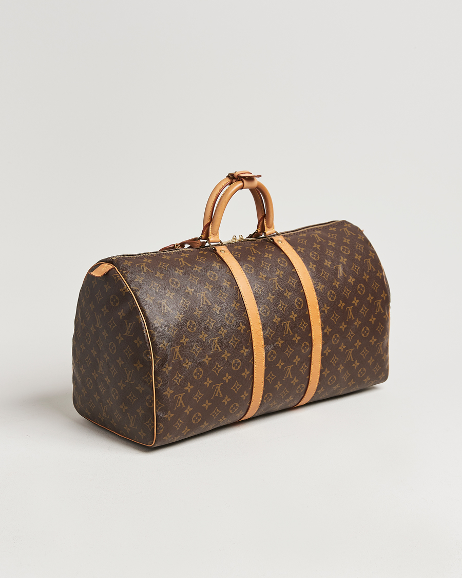 Herren | Louis Vuitton Pre-Owned Keepall 55 Bag Monogram | Louis Vuitton Pre-Owned | Keepall 55 Bag Monogram