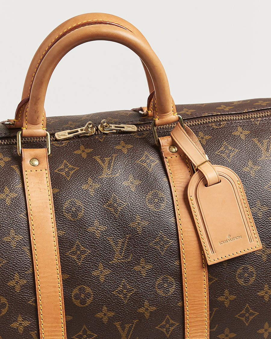 Herren | Louis Vuitton Pre-Owned Keepall 55 Bag Monogram | Louis Vuitton Pre-Owned | Keepall 55 Bag Monogram