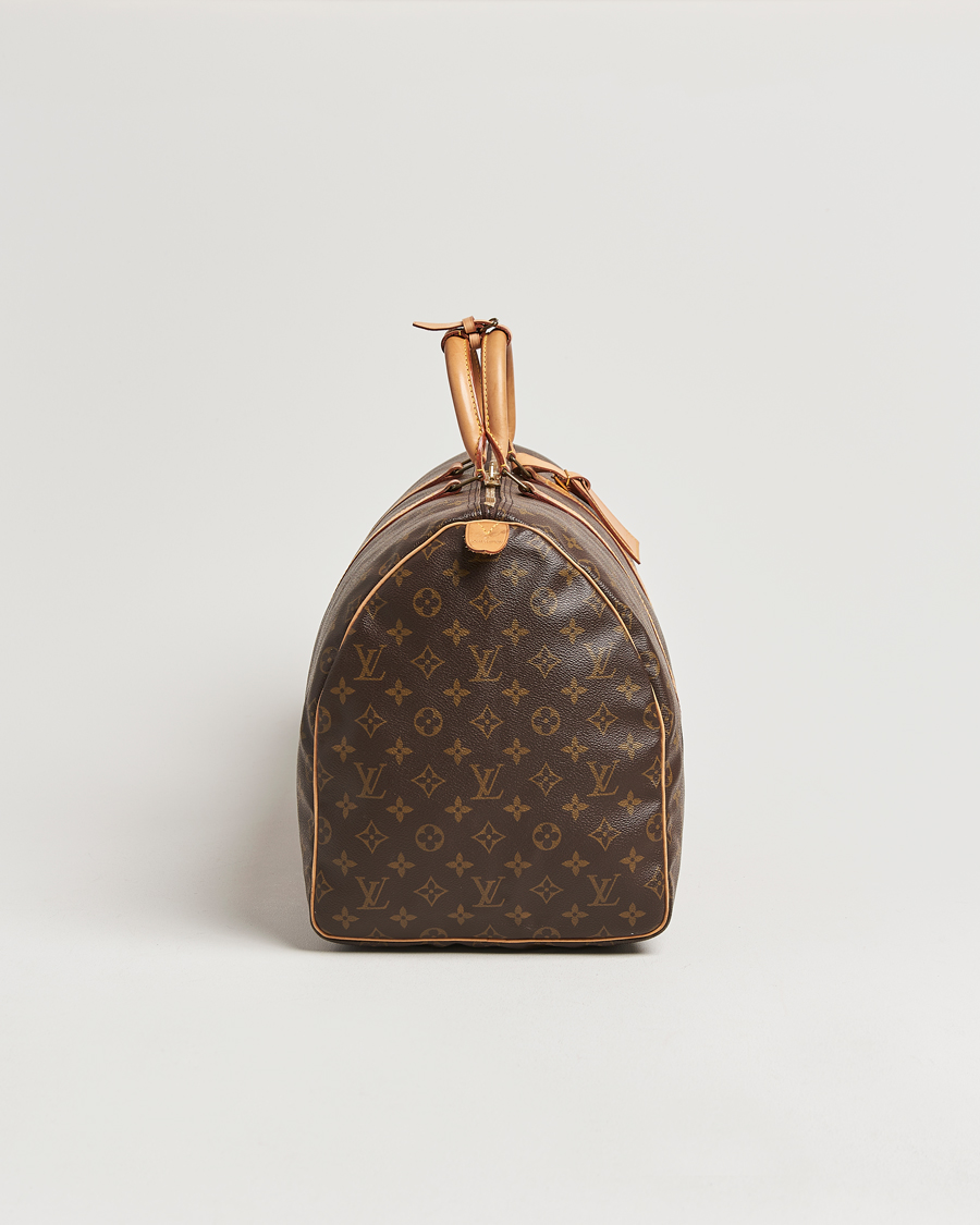 Herren | Louis Vuitton Pre-Owned Keepall 55 Bag Monogram | Louis Vuitton Pre-Owned | Keepall 55 Bag Monogram