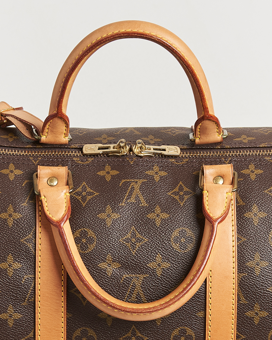 Herren | Louis Vuitton Pre-Owned Keepall 55 Bag Monogram | Louis Vuitton Pre-Owned | Keepall 55 Bag Monogram