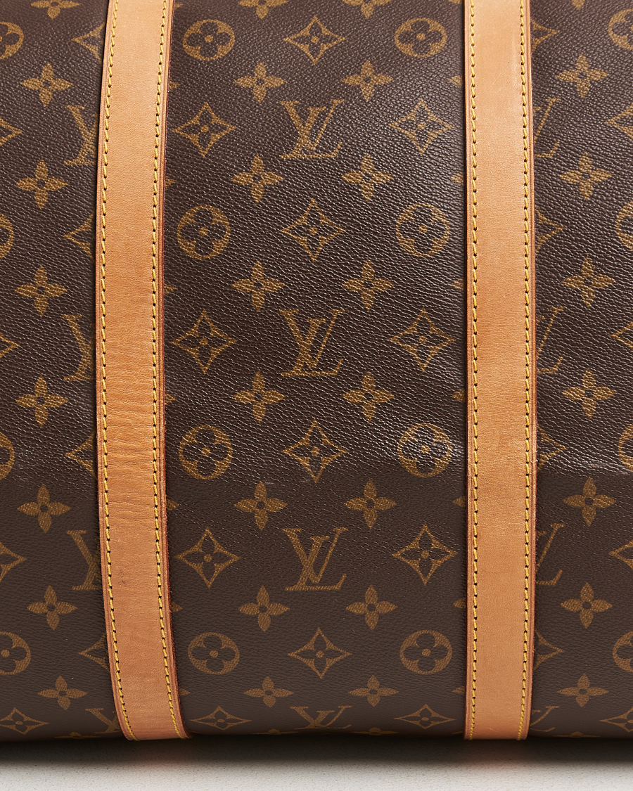 Herren | Louis Vuitton Pre-Owned Keepall 55 Bag Monogram | Louis Vuitton Pre-Owned | Keepall 55 Bag Monogram