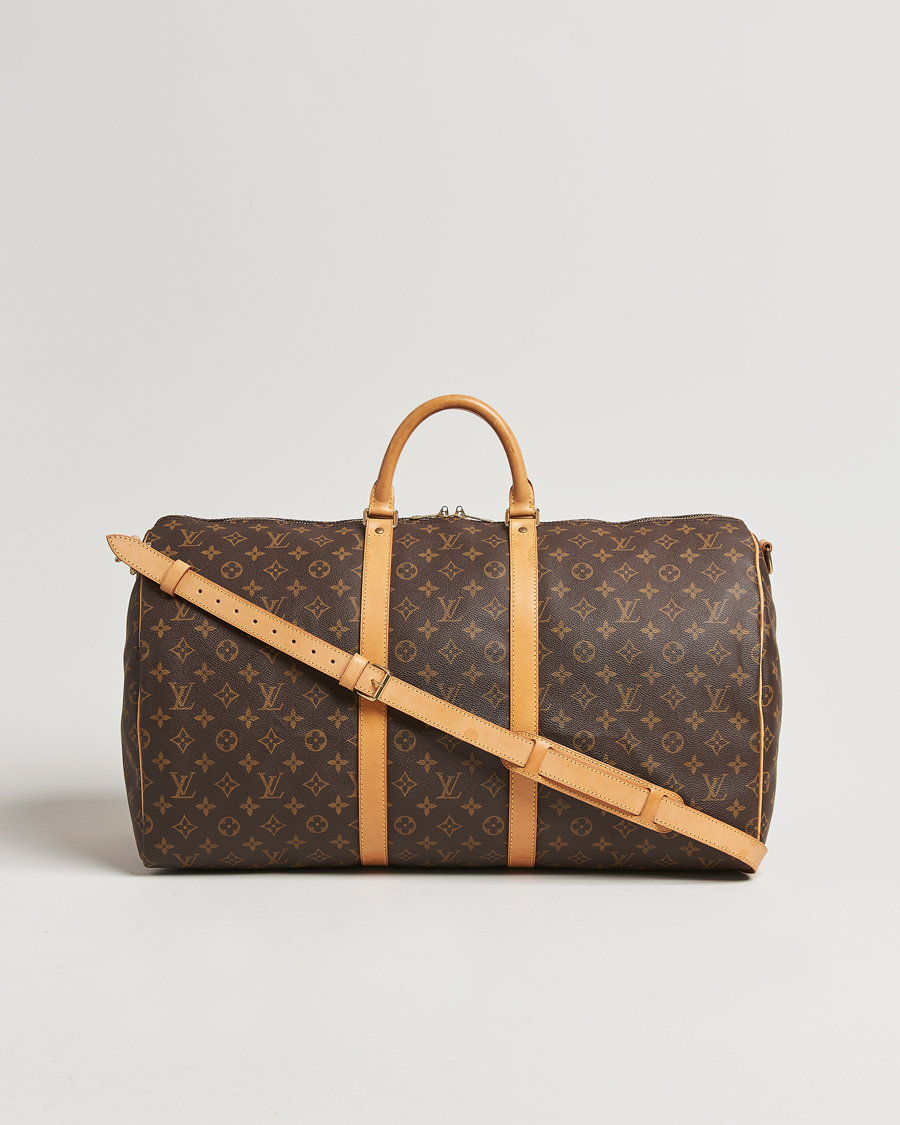 Herren | Louis Vuitton Pre-Owned Keepall Bandoulière 55 Monogram | Louis Vuitton Pre-Owned | Keepall Bandoulière 55 Monogram