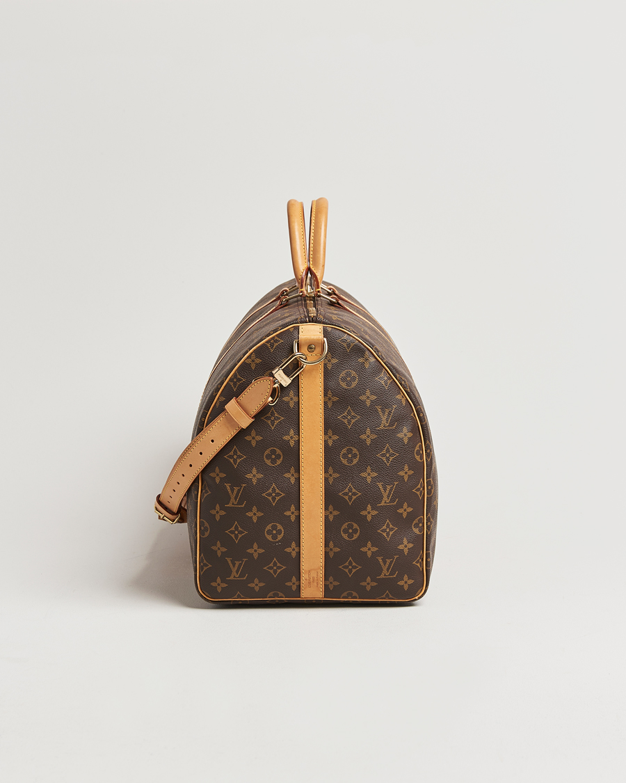 Herren | Louis Vuitton Pre-Owned Keepall Bandoulière 55 Monogram | Louis Vuitton Pre-Owned | Keepall Bandoulière 55 Monogram