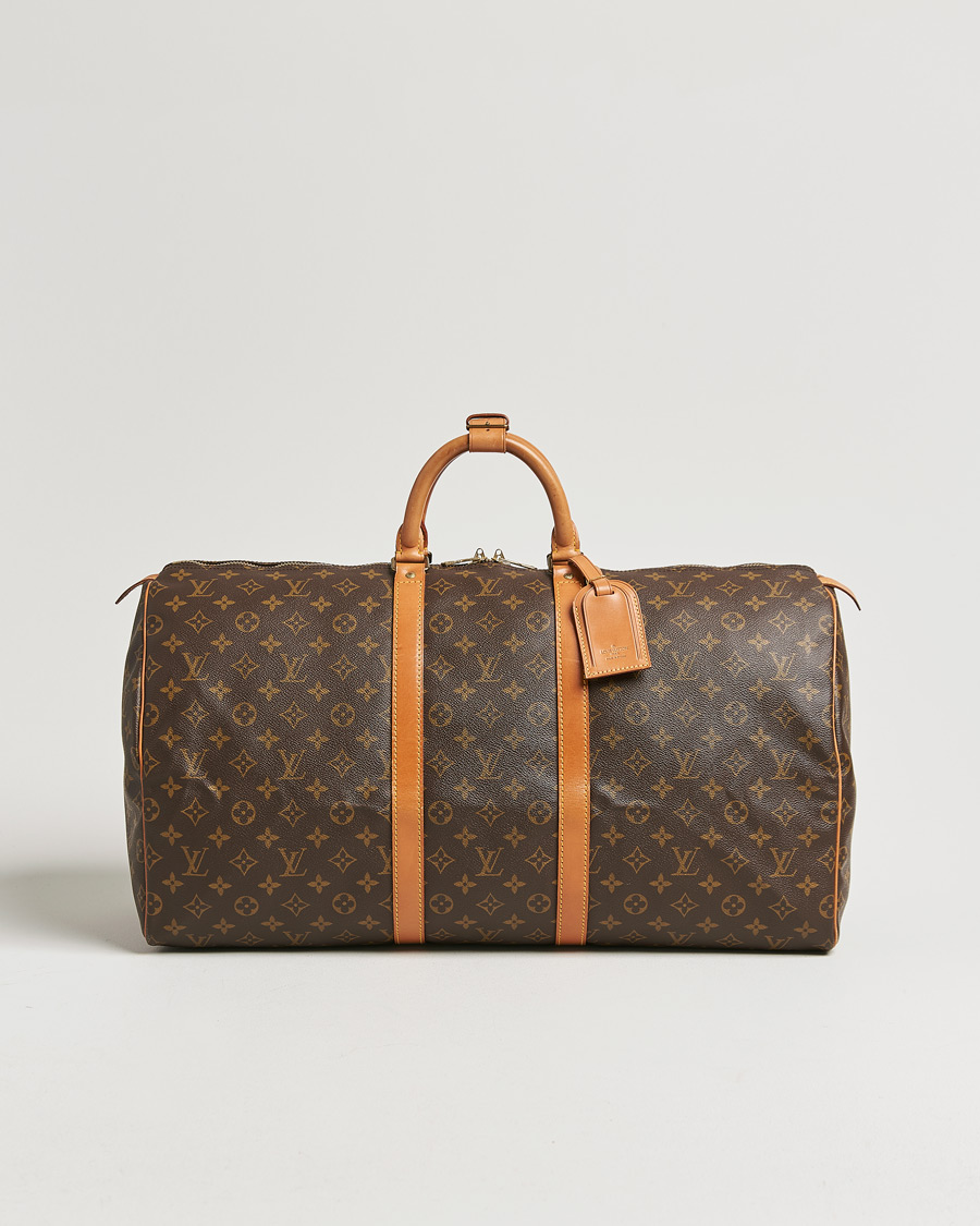 Herren | Louis Vuitton Pre-Owned Keepall 55 Bag Monogram | Louis Vuitton Pre-Owned | Keepall 55 Bag Monogram