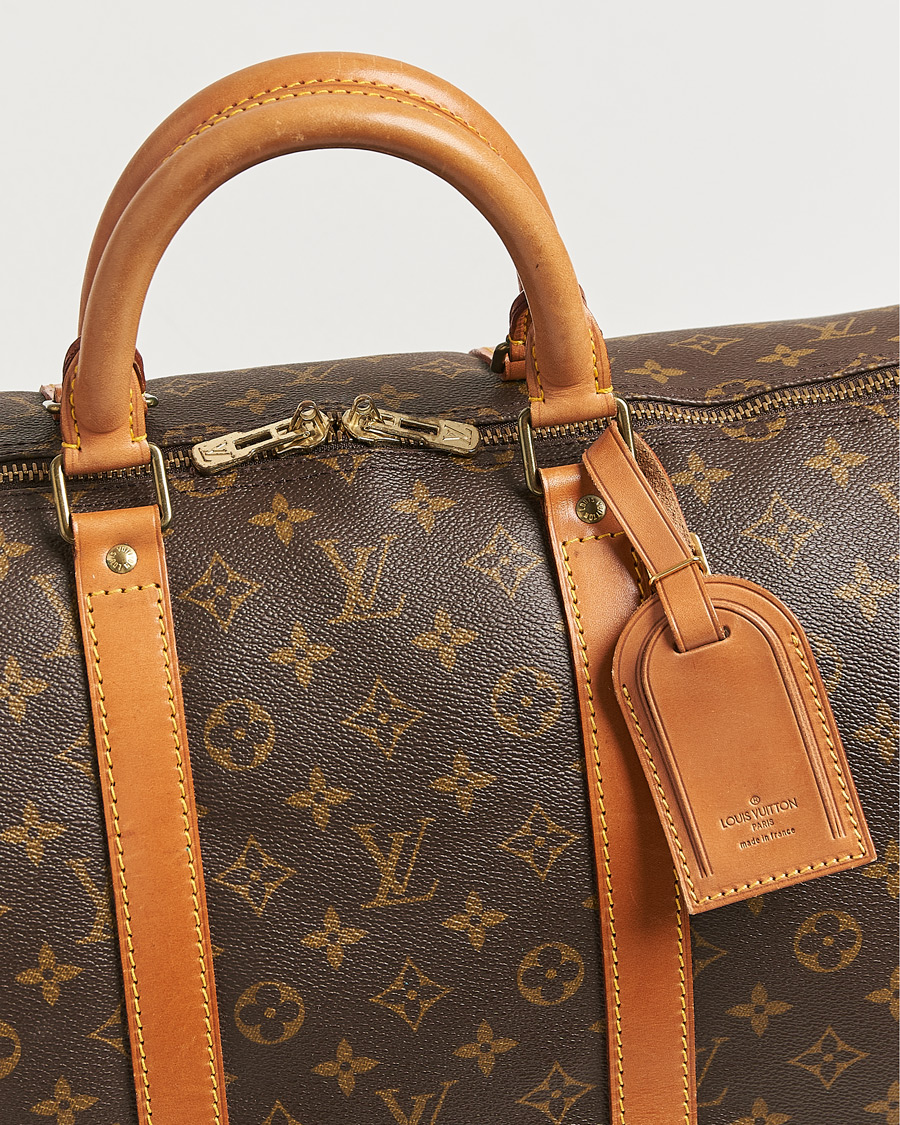 Herren | Louis Vuitton Pre-Owned Keepall 55 Bag Monogram | Louis Vuitton Pre-Owned | Keepall 55 Bag Monogram