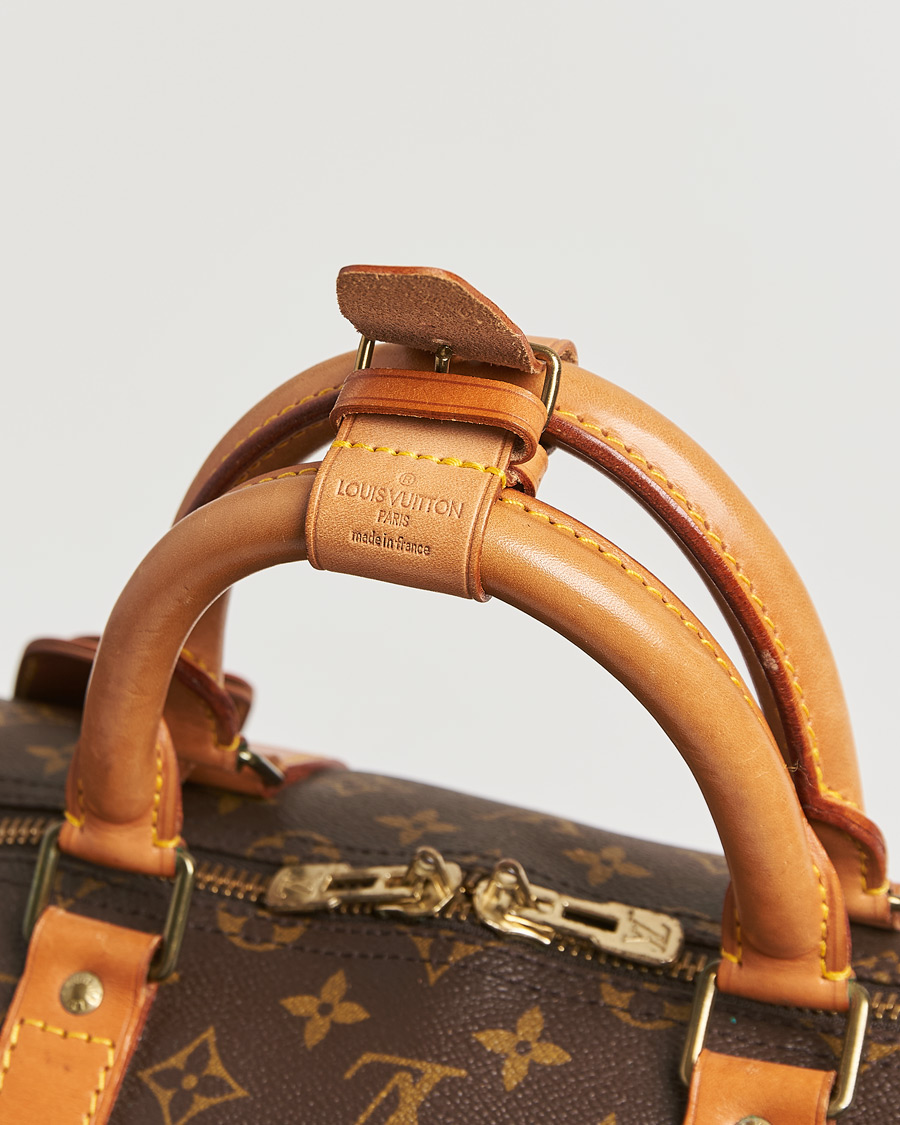 Herren | Louis Vuitton Pre-Owned Keepall 55 Bag Monogram | Louis Vuitton Pre-Owned | Keepall 55 Bag Monogram