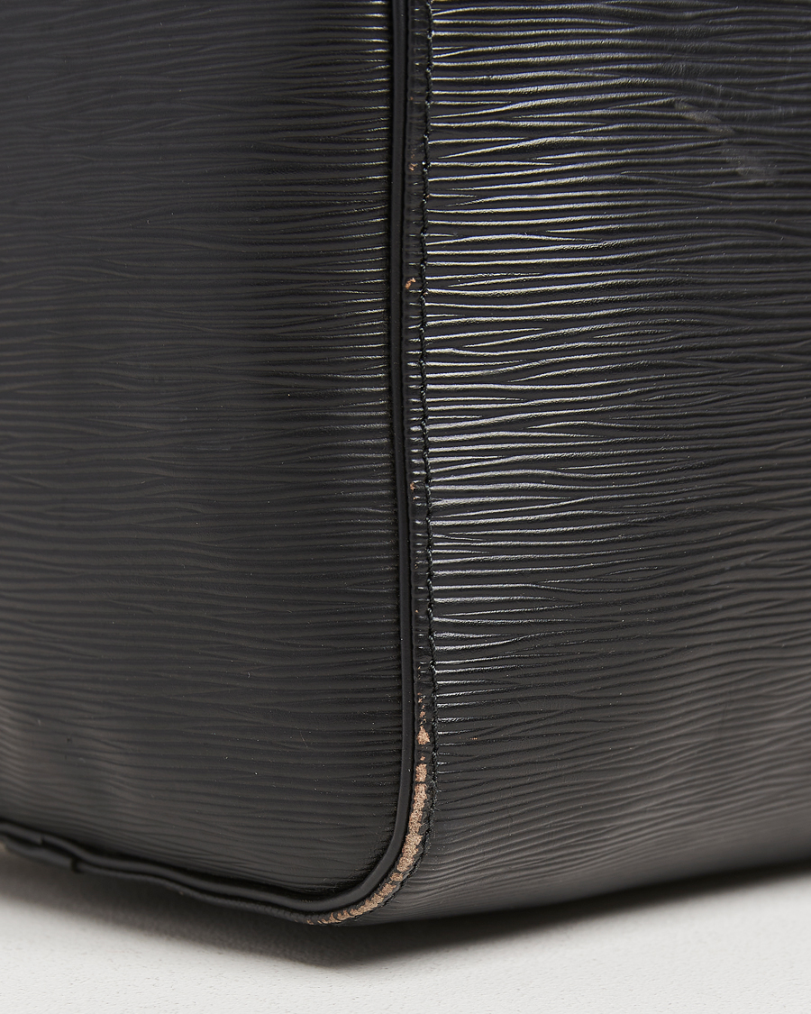 Herren | Louis Vuitton Pre-Owned Keepall 45 Epi Leather Travel Bag Black | Louis Vuitton Pre-Owned | Keepall 45 Epi Leather Travel Bag Black