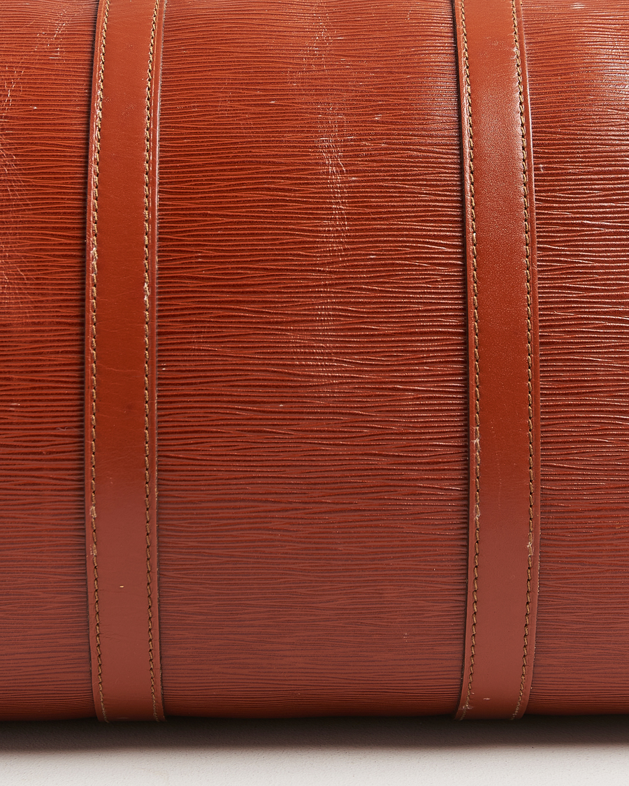 Herren | Louis Vuitton Pre-Owned Keepall 50 Epi Leather Travel Bag Brown | Louis Vuitton Pre-Owned | Keepall 50 Epi Leather Travel Bag Brown