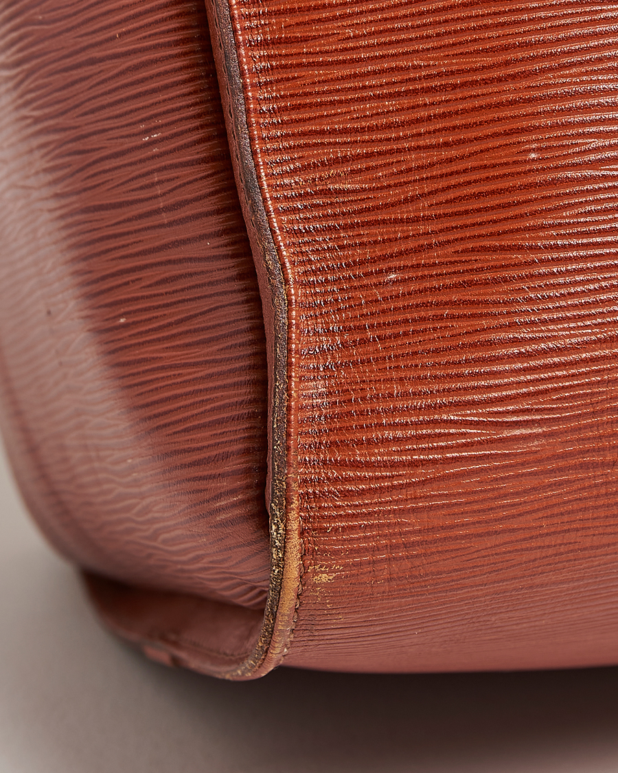 Herren | Louis Vuitton Pre-Owned Keepall 50 Epi Leather Travel Bag Brown | Louis Vuitton Pre-Owned | Keepall 50 Epi Leather Travel Bag Brown