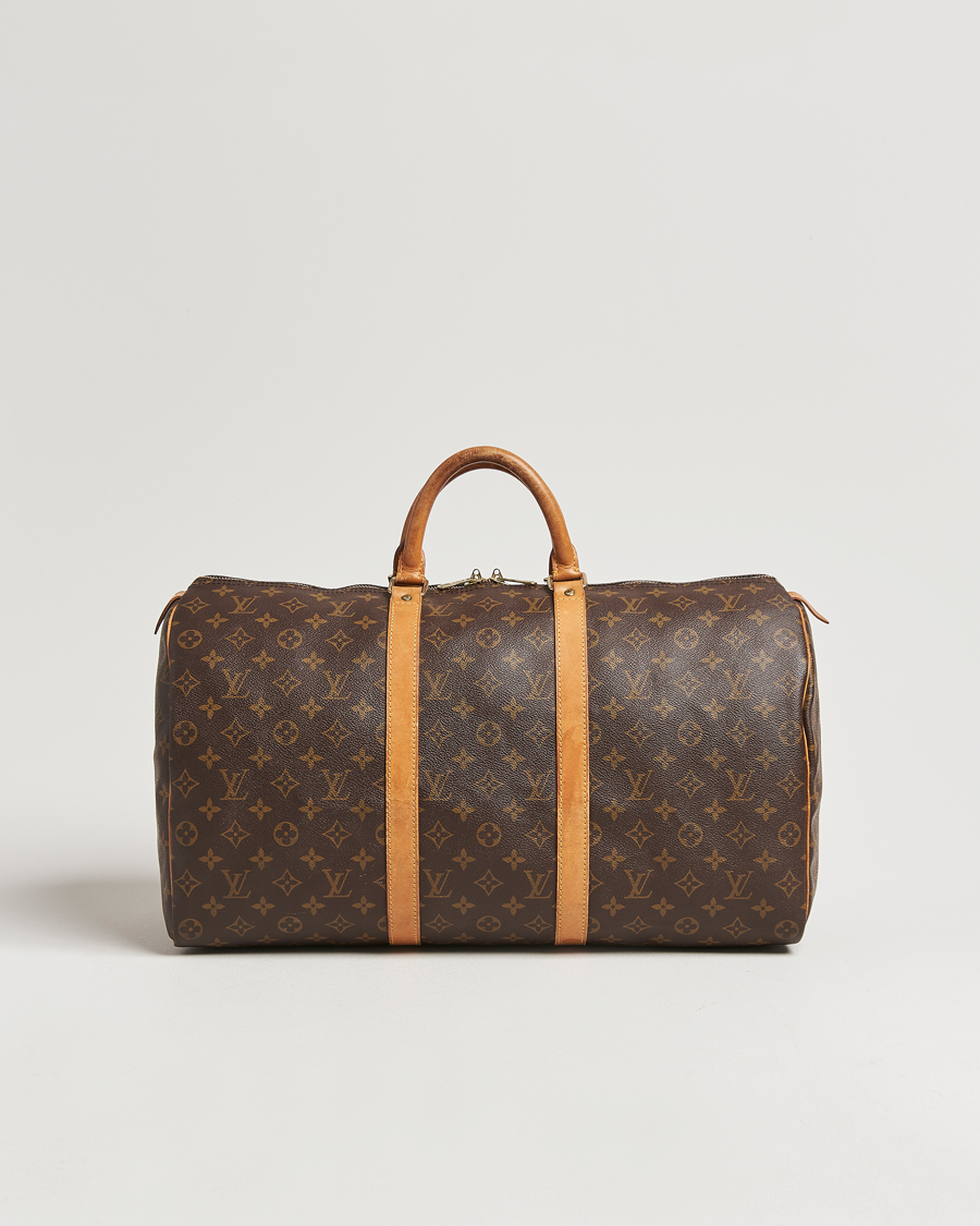 Herren | Louis Vuitton Pre-Owned Keepall 50 Bag Monogram | Louis Vuitton Pre-Owned | Keepall 50 Bag Monogram