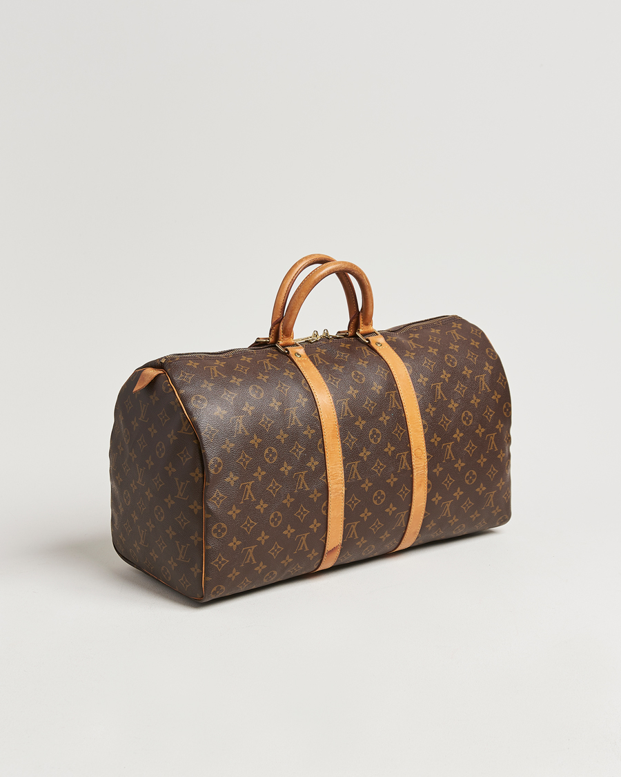 Herren | Louis Vuitton Pre-Owned Keepall 50 Bag Monogram | Louis Vuitton Pre-Owned | Keepall 50 Bag Monogram