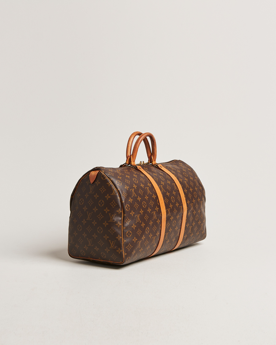 Herren | Louis Vuitton Pre-Owned Keepall 50 Bag Monogram | Louis Vuitton Pre-Owned | Keepall 50 Bag Monogram