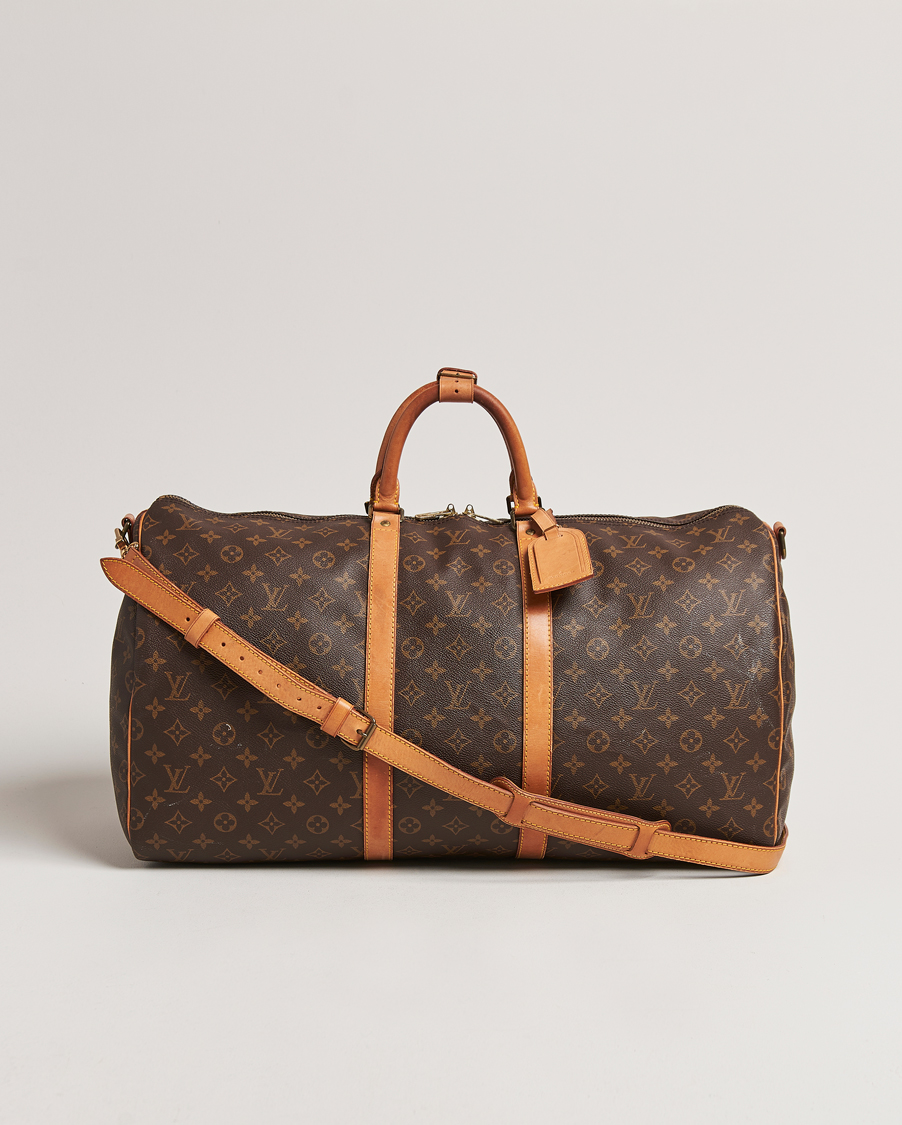 Herren | Louis Vuitton Pre-Owned Keepall Bandoulière 55 Monogram | Louis Vuitton Pre-Owned | Keepall Bandoulière 55 Monogram
