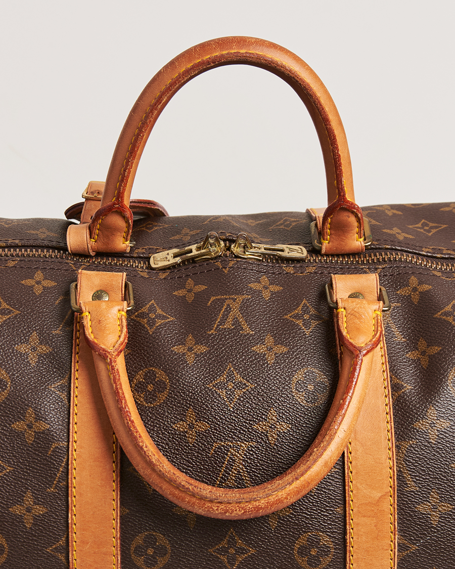 Herren | Louis Vuitton Pre-Owned Keepall Bandoulière 55 Monogram | Louis Vuitton Pre-Owned | Keepall Bandoulière 55 Monogram