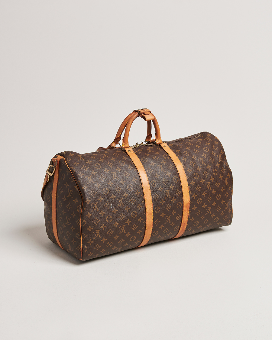 Herren | Louis Vuitton Pre-Owned Keepall Bandoulière 55 Monogram | Louis Vuitton Pre-Owned | Keepall Bandoulière 55 Monogram