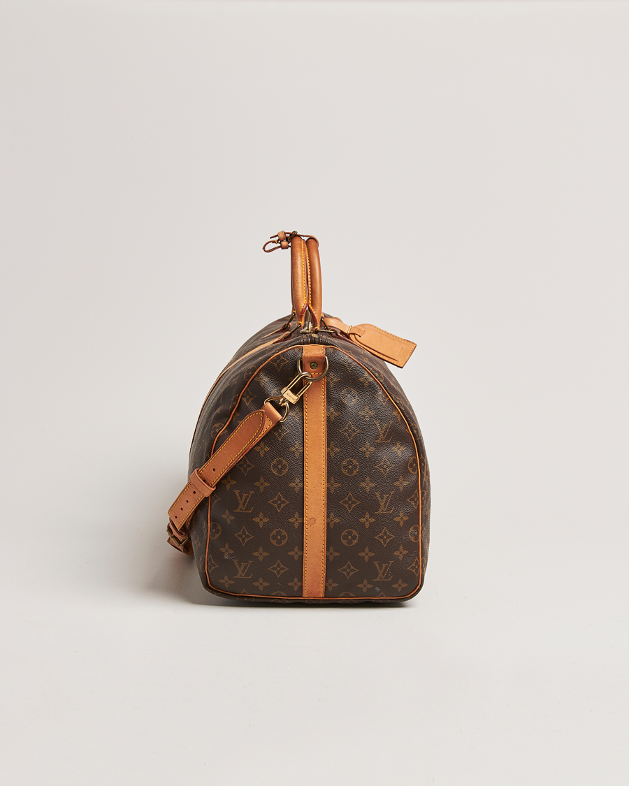 Herren | Louis Vuitton Pre-Owned Keepall Bandoulière 55 Monogram | Louis Vuitton Pre-Owned | Keepall Bandoulière 55 Monogram