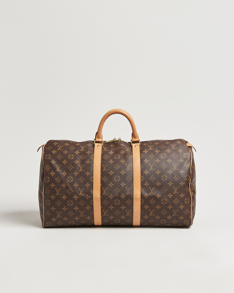Herren | Louis Vuitton Pre-Owned Keepall 50 Bag Monogram | Louis Vuitton Pre-Owned | Keepall 50 Bag Monogram