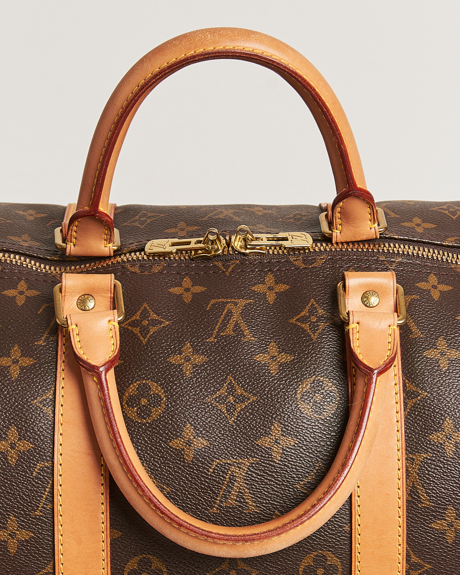 Herren | Louis Vuitton Pre-Owned Keepall 55 Bag Monogram | Louis Vuitton Pre-Owned | Keepall 55 Bag Monogram