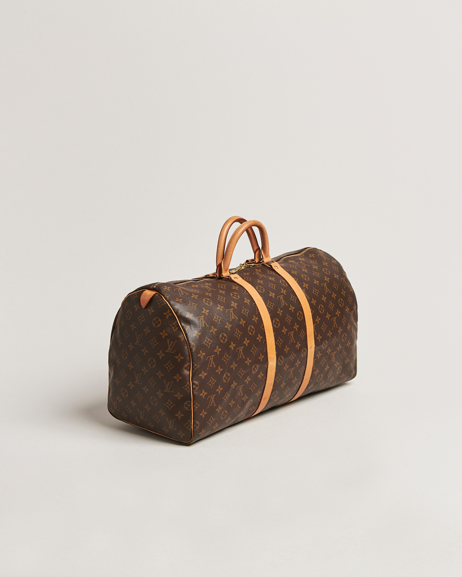 Herren | Louis Vuitton Pre-Owned Keepall 55 Bag Monogram | Louis Vuitton Pre-Owned | Keepall 55 Bag Monogram